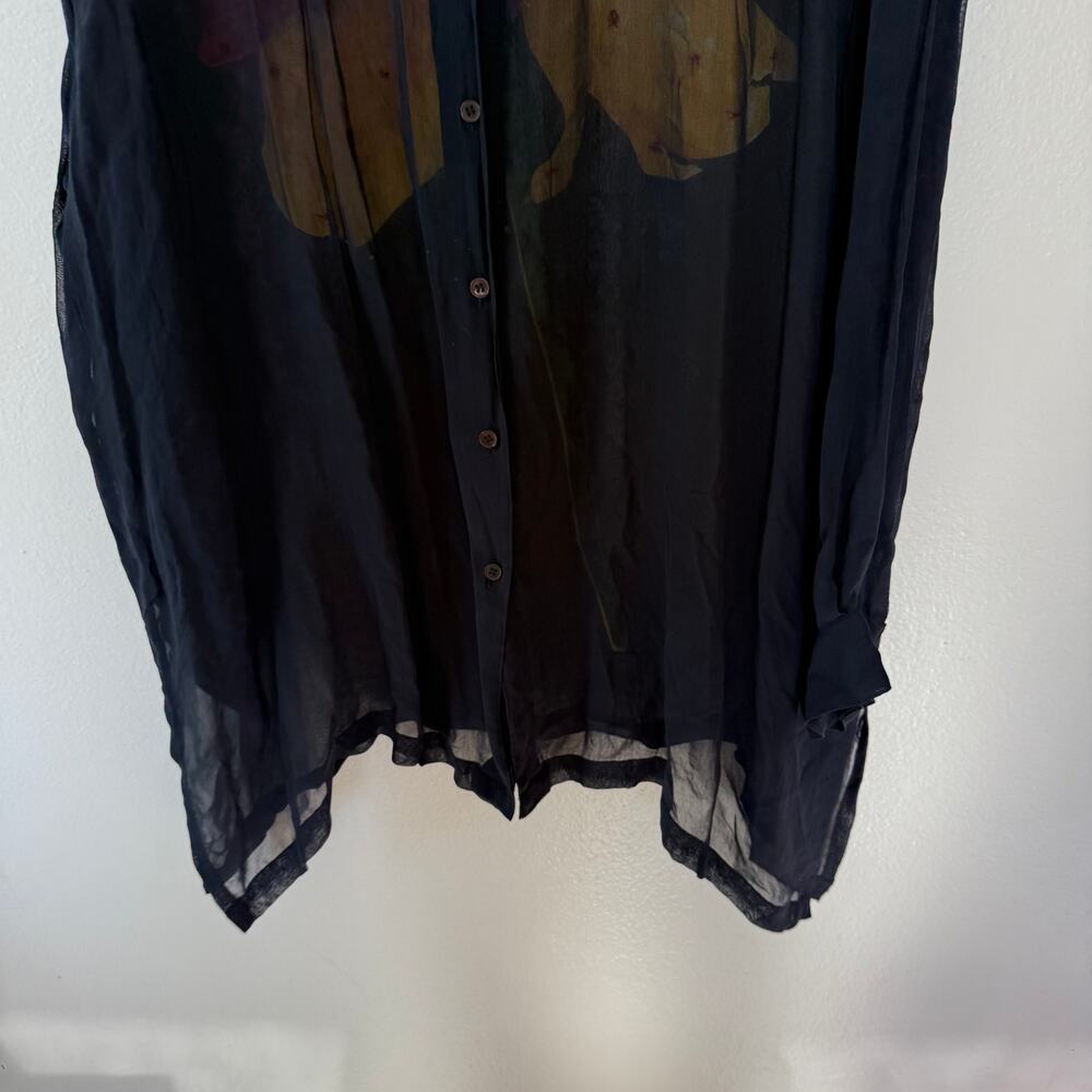 Anthony Mark Hankins Sheer blouse size 2X - Picture 5 of 12